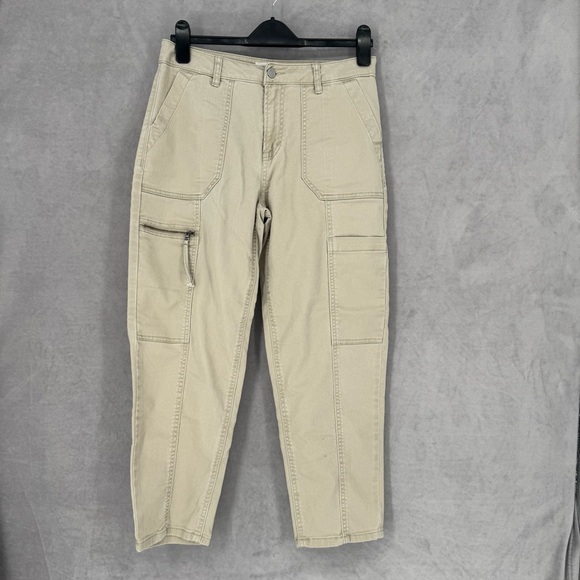 Habitual Light Tan Cargo Pants - Picture 1 of 9